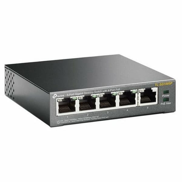Skrivbords omkopplare TP-Link TL-SG1005P LAN PoE