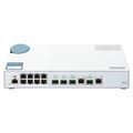 Pikkukuva 2 / 4: Kytkin Qnap QSW-M408-2C 1 Gbps RJ-45 SFP+