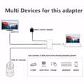 Miniatyrbild 2 av 4: KIN USB 3.1 Typ-C till HDMI USB 3.0 Adapter 3-i-1 PD Laddare Hub Stöd för 4K Konverteringskabel för Apple för Macbook
