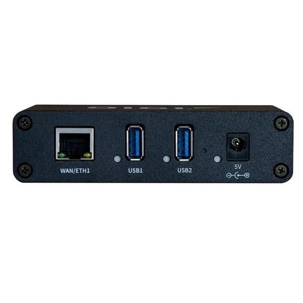 Triton Hub - AW02-G300 - Digi USB 3.2 Gen 1 (3.1 Gen 1) Typ-A 1000 Mbit/s Hubs och Hubs Svart
