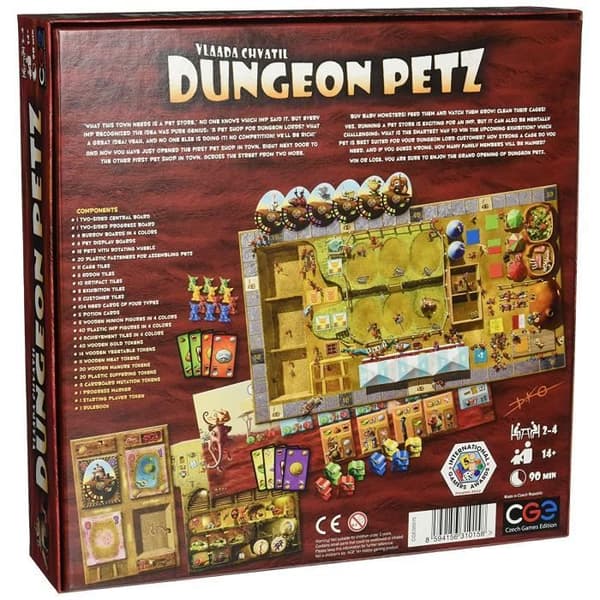 Czech Games Edition 00015CGE - KVM SWITCH - Dungeon Lords brädspel