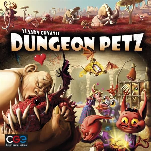 Czech Games Edition 00015CGE - KVM SWITCH - Dungeon Lords brädspel