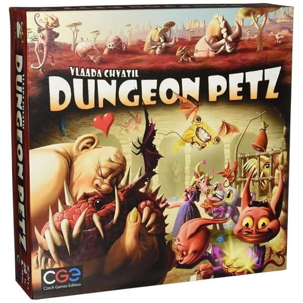 Czech Games Edition 00015CGE - KVM SWITCH - Dungeon Lords brädspel