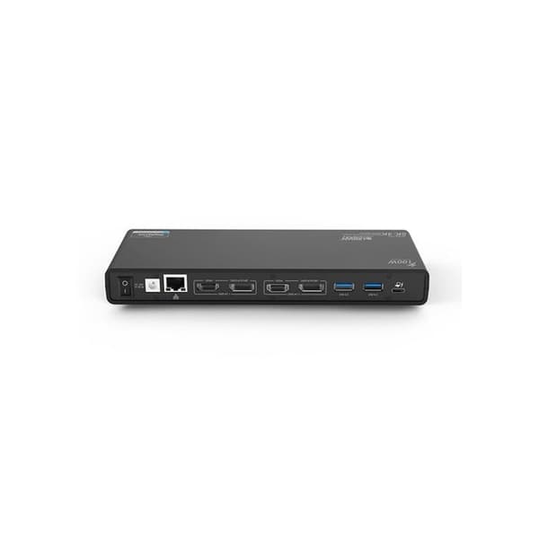 USB-C och USB-A dockingstation - Urban Factory - HUBEE PRO - 5K - Dubbel visning - Svart