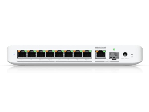 Ubiquiti UniFi Flex 2.5G PoE - Switch - Administrerad - 8 x 2.5GBase-T + 1 x 10Gb Ethernet + 1 x 10Gb Ethernet SFP+ - skrivbordsmodell, väggmonterbar