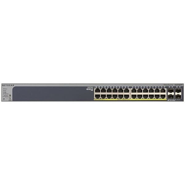 NETGEAR 28PT GE POE+ Smartsvitch Grå