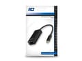 Miniatyrbild 2 av 2: USB-C till Gigabit Ethernet-adapter - ACT - 0,15 m - 2 portar - Gigabit-kompatibel
