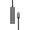 Miniatyrbild 1 av 2: Aisens - A109-0403 - USB 3.1 USB-C Hub, USB-C hane till 4 x typ A hona, grå, 15 cm