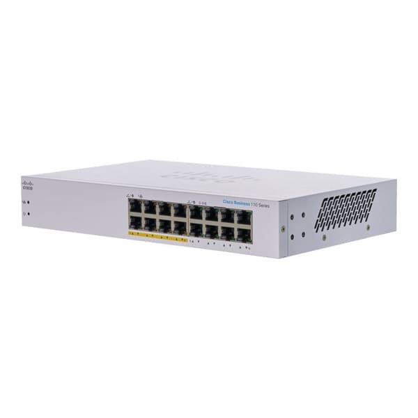 CISCO CBS110 Unmanaged 16-ports GE CBS110 Unmanaged 16-ports GE Grå