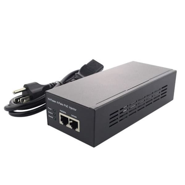 Injecteur POE IEEE802.3af/at 60W Gigabit 10/100/1000