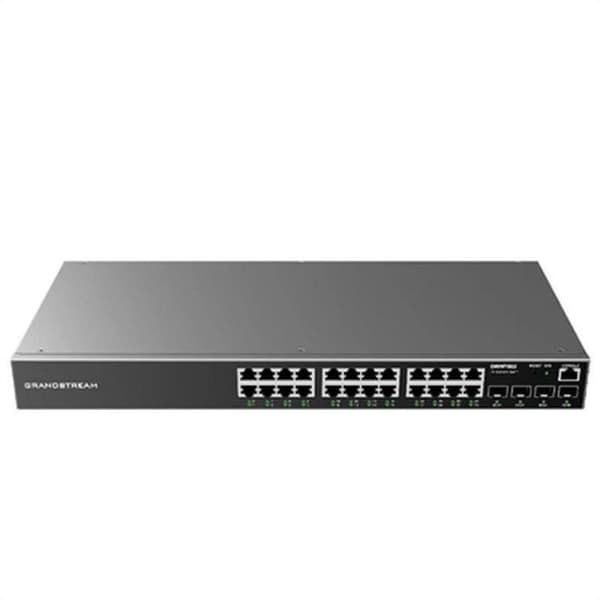 Switch - Ethernet-hubb - Grandstream injektor - GWN7803 - Managed Switch 24x Gigabit-portar 4x SFP L2-lager ()