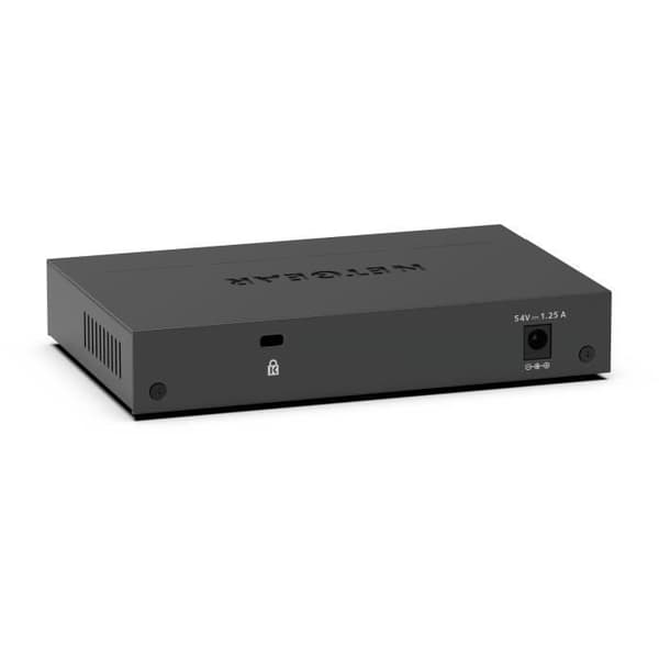 Switch Ethernet PoE 5 portar - NETGEAR - GS305EP - Smart Manageable - Tyst - 4 portar PoE+