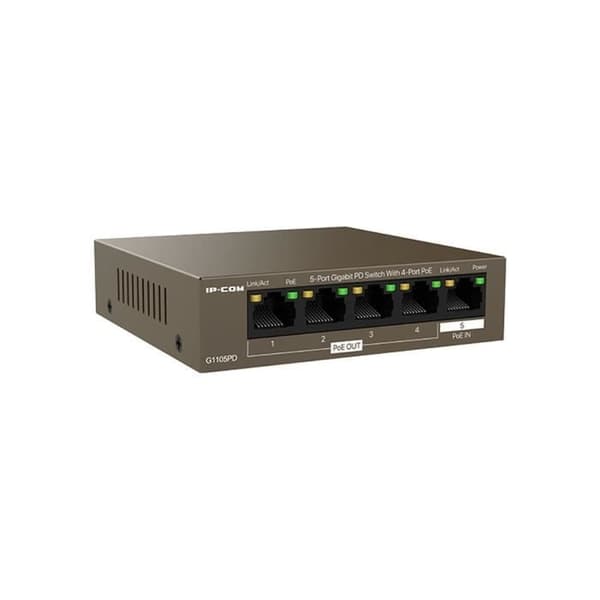 Switch IP-Com Networks G1105PD Svart 10 Gbit-s Svart