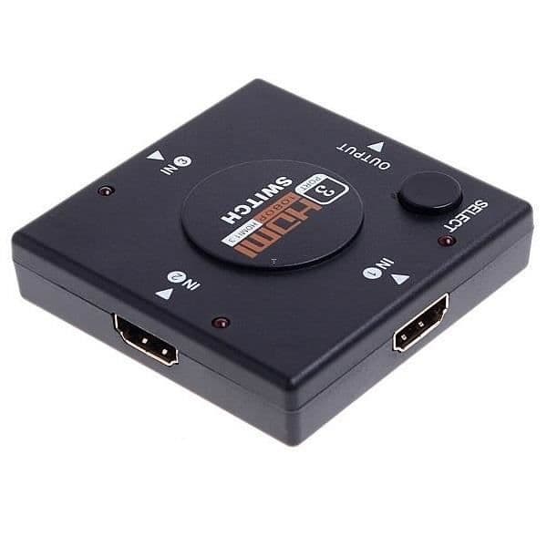 Yatek YK-0301C HDMI Switch - HD HDCP-kompatibel - 3 portar - Ingen strömförsörjning