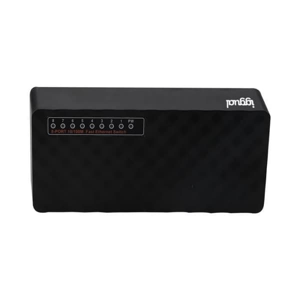 Switch Fast Ethernet Iggual 8x10-100 Mbps