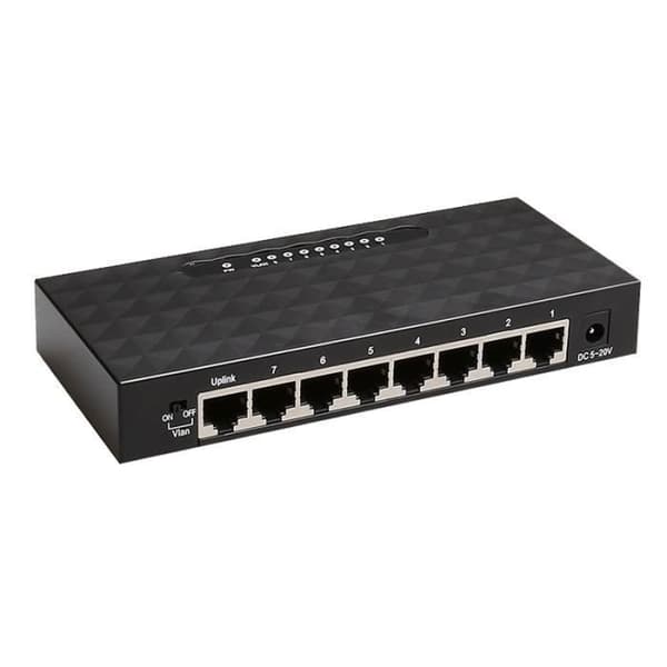 Switch Fast Ethernet Iggual 8x1000 Mbps