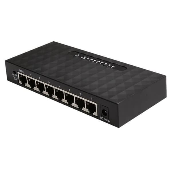 Switch Fast Ethernet Iggual 8x1000 Mbps