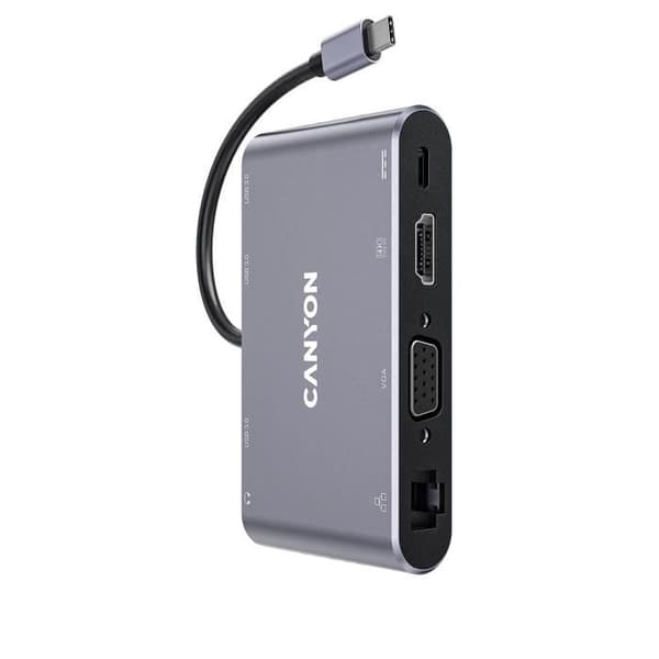 CANYON DS-14 USB 3.2 GEN 1 (3.1 GEN 1) TYPE-C 5000 MBIT-S GRÅ (CNS-TD