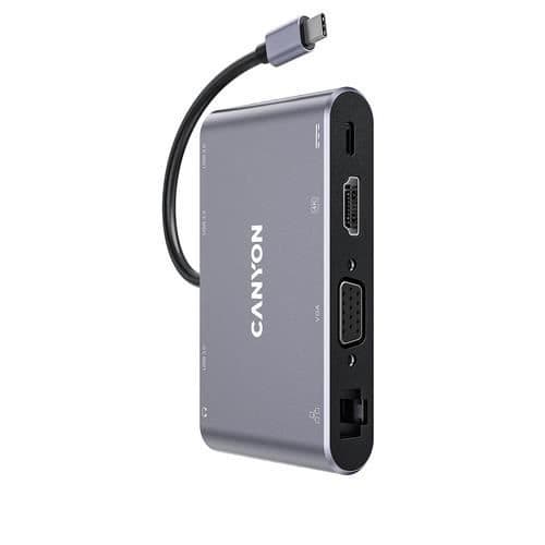 CANYON DS-14 USB 3.2 GEN 1 (3.1 GEN 1) TYPE-C 5000 MBIT-S GRÅ (CNS-TD