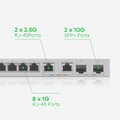 Pikkukuva 8 / 8: Kytkin ZyXEL XGS1210-12-ZZ0102F