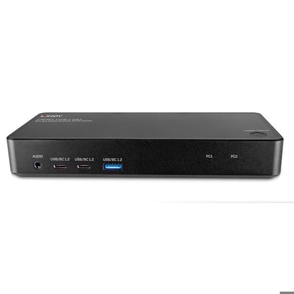 USB-C-dockningsstation - LINDY - 43202 - Kompakt - Mångsidig - KVM