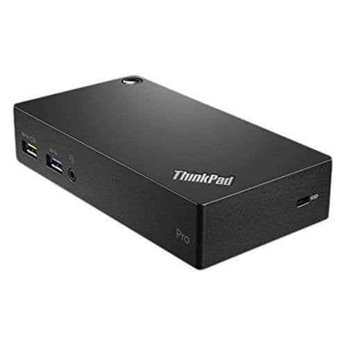 LENOVO THINKPAD USB 3.0 PRO DOCK USB 3.0 (3.1 GEN 1) TYPE-A SVART - STA