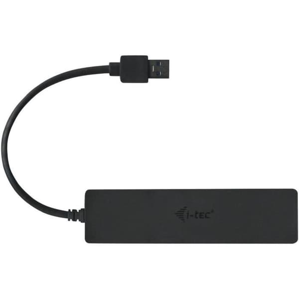 USB-hubb - I-TEC - U3HUB404 - 4x SuperSpeed USB 3.0 - USB 3.0-strömad - Överspänningsskydd