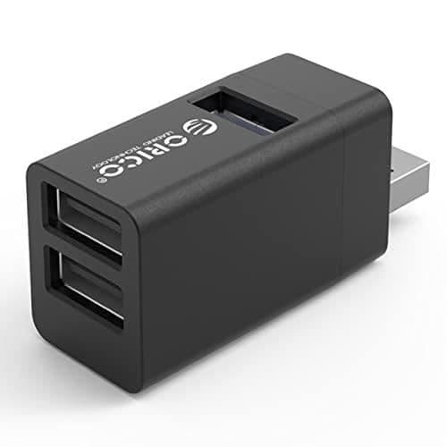 ORICO MINI HUB USB 3.1 3 PORTAR UTAN KABEL ALUMINIUM