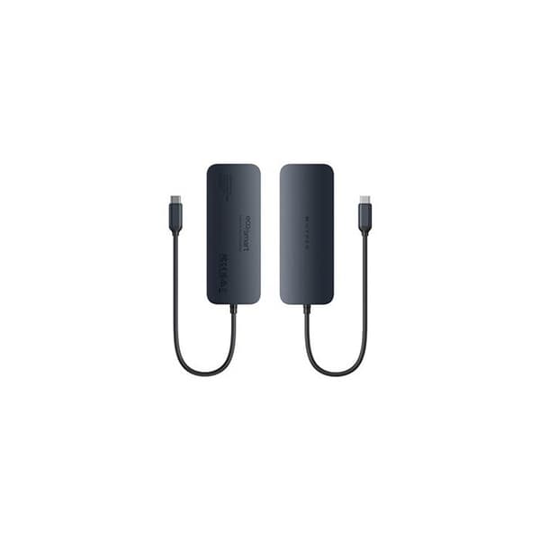 USB-C-adapter - ECOSMART - Hyper HUB 11 i 1 - 140W PD 3.1 - 2 monitorer 4K - Gigabit Ethernet