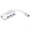 Miniatyrbild 3 av 3: TRENDNET USB-hubb - USB typ C - Extern - 4 USB-portar totalt - 4 USB 3.0-portar
