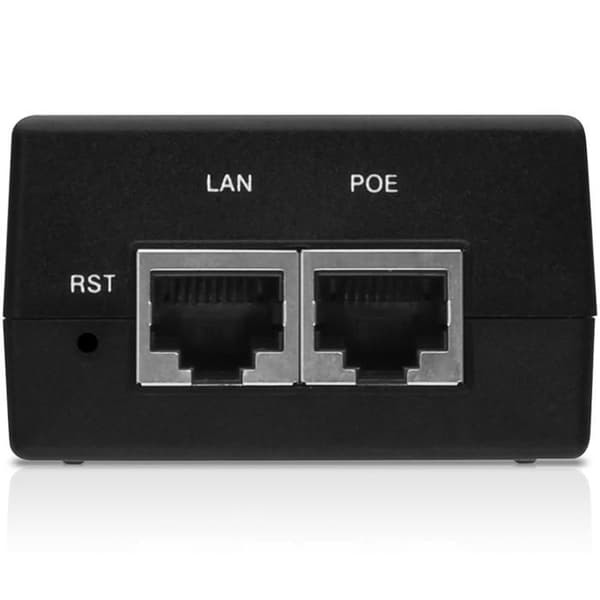 Ubiquiti Strömförsörjning eller PoE-injektoradapter från Ubiquiti Networks modell POE-24-30W ISP på 24V 30W med 1.25A GIGA