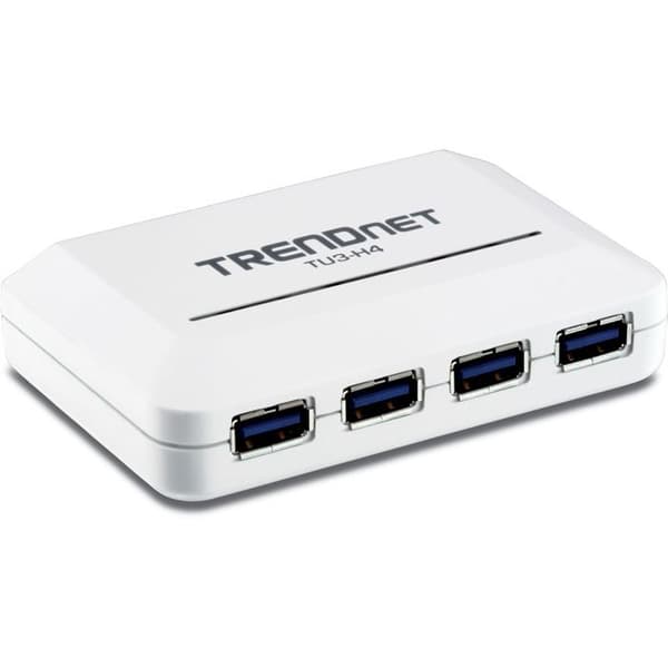 Trendnet TU3-H4 4-portar 5 Gbps USB 3.0 Hub