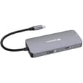 Miniatyrbild 2 av 2: Verbatim USB-C Multiport Adapter - Pro CMH-05 - HDMI, RJ45, USB-A, USB-C PD - Snabbladdning upp till 85 W