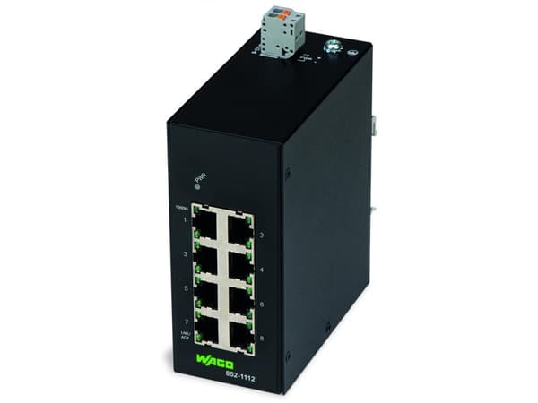 Wago 852-1112, Gigabit Ethernet (10/100/1000), Full duplex