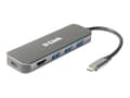 Miniatyrbild 3 av 3: D-Link DUB-2333 USB-hubb