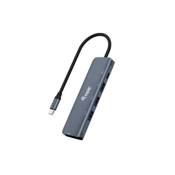 UTRUSTNING 133487 HUB &amp; KONCENTRATOR USB 3.2 GEN 1 (3.1 GEN 1) TYPE-C 5000