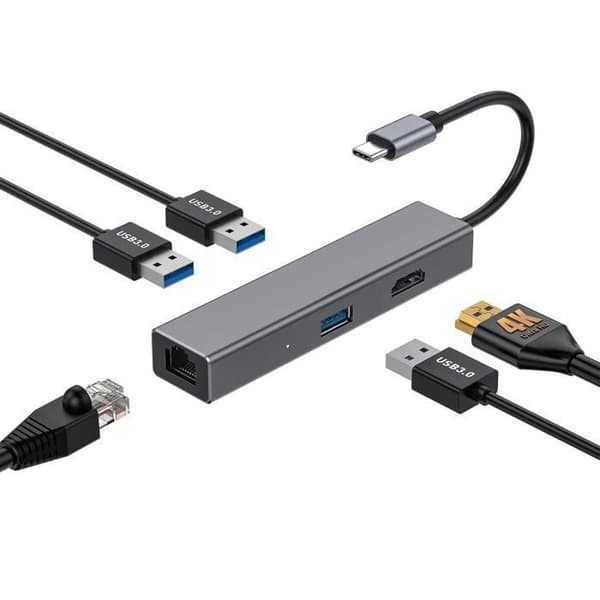 CoolBox COO-DOCK-04 USB-hubb