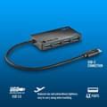 Miniatyrbild 2 av 4: HUB USB-C - NGS - WONDER IHUB4 - 4 Ports USB 3.0 - Snabb överföring - Kompakt och lätt