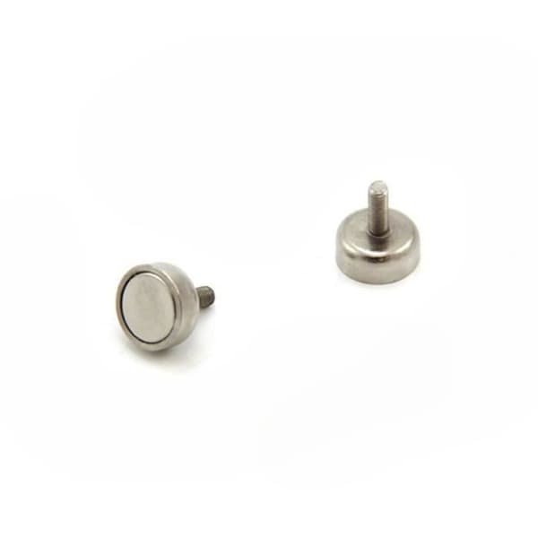 Magnet Expert F4MC12-20 - KVM SWITCH - ® 12 mm diameter x 5 mm x M3 Stud N42 neodym klämmagnet, 4 kg vidhäftningskraft,