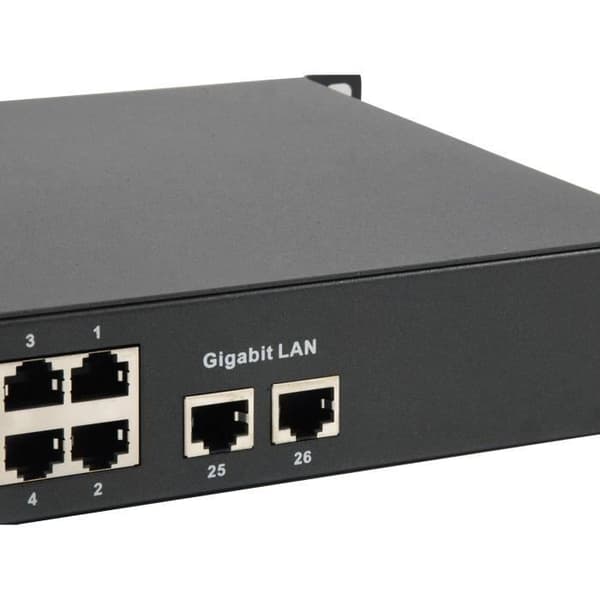 Switch PoE - LEVEL ONE - FGP-2601W150 - 24 portar RJ45 - Icke hanterad - 630W