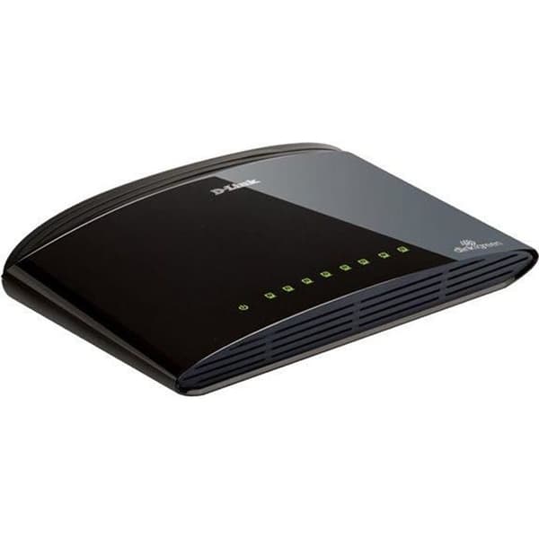 D-LINK Switch 8 portar - DES-1008D - 10/100 Mbps