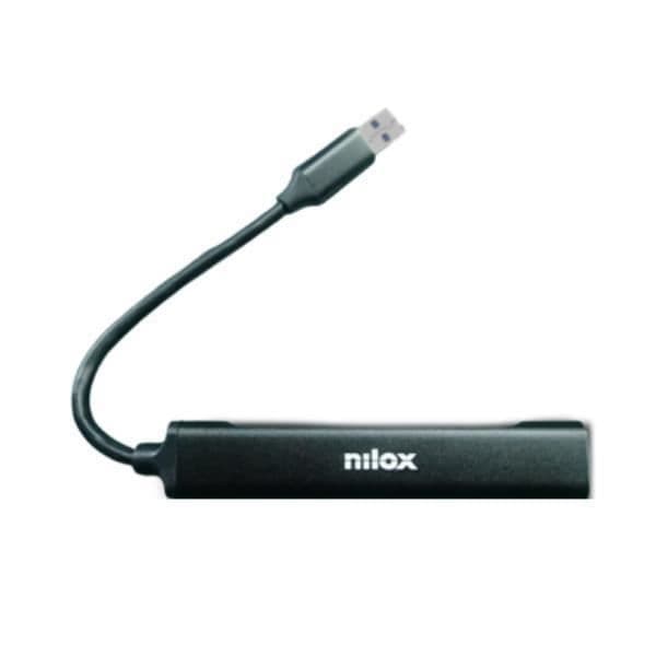 PC-KOMPONENTER, Hubs, Usb Hub, Hub Nilox 4 Usb-portar 1x3.0 +3x2.0
