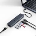 Miniatyrbild 2 av 3: Adaptör och omvandlare - HyperDrive® - HUB USBC 7 I 1 - 100 W PD - 4K 60Hz - EcoSmart™