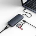 Miniatyrbild 2 av 3: HUB USB-C 8 i 1 - ECOSMART - PD 3.1 140 W - HDMI 4K 60Hz - 10Gbps - SD/MicroSD-läsare