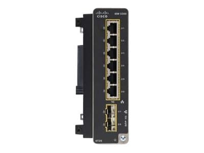 Cisco Catalyst - Expansionsmodul - Gigabit Ethernet x 6 + SFP (mini-GBIC) x 2 - för Catalyst IE3300 Rugged Series
