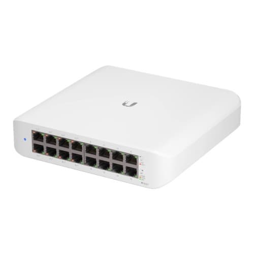 Ubiquiti UniFi Switch Lite USW-Lite-16-POE - switch - 16 portar - Administrerad Vit