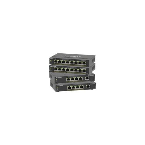 NETGEAR Plus GS308EPP - switch - 8 portar - smart Svart
