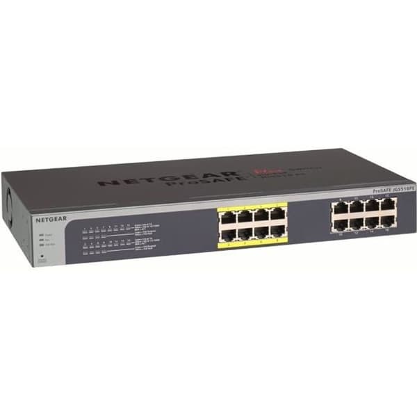 Netgear JGS516 - 16-portars rackmonterad Gigabit Switch