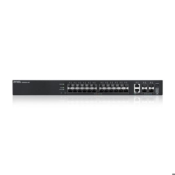Switch - ZYXEL - XGS2220-30F - 24 SFP-portar - 6 10G Uplink-portar - Gigabit Ethernet