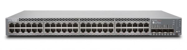 JUNIPER Switch 24-port PoE+ 4 SFP/SFP+ Uplink Ports EX2300-24P Grå